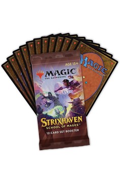 Magic the Gathering TCG: Strixhaven School of Mages Set Booster Pack