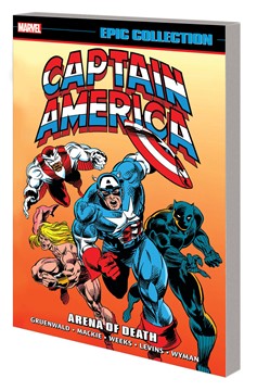 Captain America Epic Collection Graphic Novel Volume 19 Arena of Death