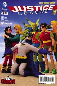 Justice League #29 Robot Chicken Variant (2011)