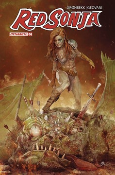 Red Sonja 2023 #14 Cover B Barends