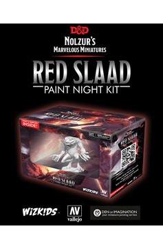 Dungeons & Dragons Nolzurs Marvelous Mini Paint Night Kit Red Slaad