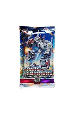 Transformers 40th Anniversary Trading Card Pack