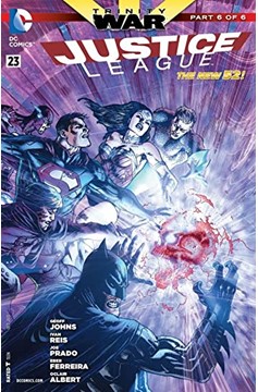Justice League #23 (Trinity) (2011)