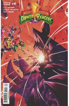 Mighty Morphin Power Rangers #4 Main Cover