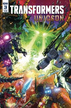 Transformers Unicron #3 Cover A Milne (Of 6)