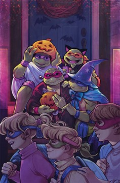 Teenage Mutant Ninja Turtles Saturday Morning Adventures Halloween Special Beals Full Art 1 for 25 Incentive