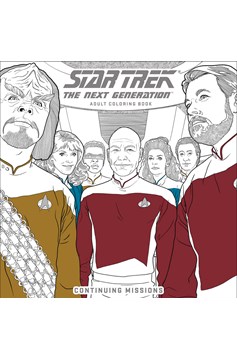 Star Trek Next Generation Adult Coloring Book Volume 2 Con