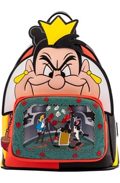 Disney Loungefly Mini Backpack - Villains Scene - Queen of Hearts