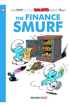 Smurfs Graphic Novel Volume 18 Finance Smurf