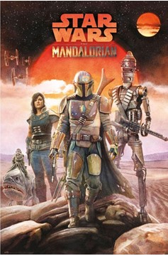 Star Wars The Mandalorian Crew Poster