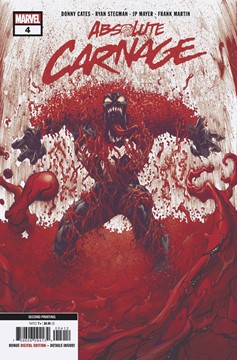 Absolute Carnage #4 2nd Printing Stegman Variant Ac (Of 5)