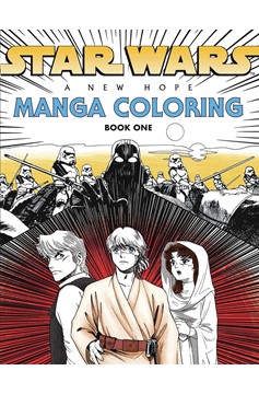 Star Wars New Hope Manga Coloring Book
