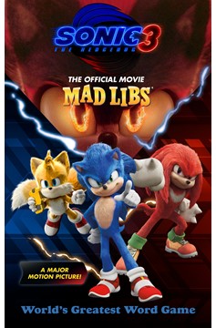 Sonic the Hedgehog 3: The Official Movie Mad Libs