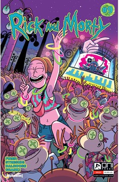 Rick and Morty #9 Cover B Marc Ellerby Variant (Mature)