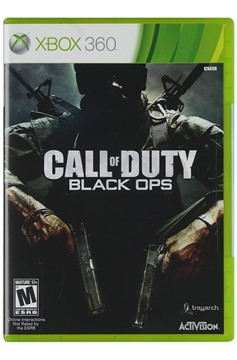 Xbox 360 Xb360 Call of Duty Black Ops