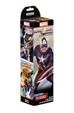 Marvel Heroclix Captain America Avengers Booster Pack