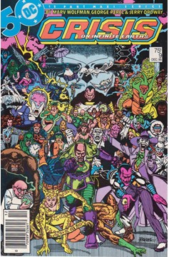 Crisis On Infinite Earths #9 [Newsstand](1985)- Vg/Fn 5.0