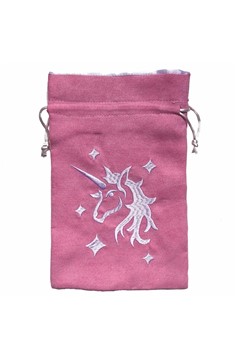 Dice Bag: Pink Unicorn 
