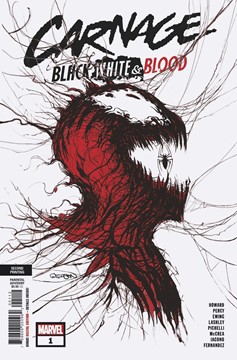 Carnage Black White And Blood #1 2nd Printing Gleason Variant (Of 4)