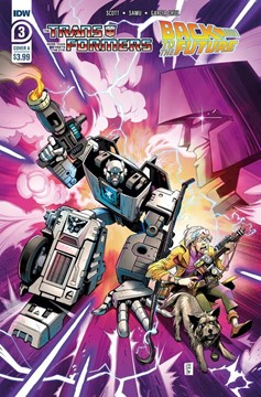 Transformers Back to the Future #3 Cover A Juan Samu (Of 4)