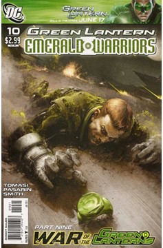 Green Lantern Emerald Warriors #10 Variant Edition (War of the Green Lanterns) (2010)