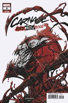 Carnage Black White And Blood #4 Randolph Variant (Of 4)