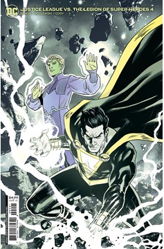 Justice League Vs The Legion of Super-Heroes #4 Travis Moore Card Stock Variant (Of 6)