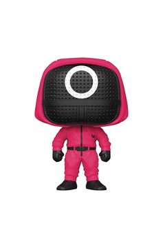 Pop TV Squid Games Red Soldier Mask Vinyl Figure