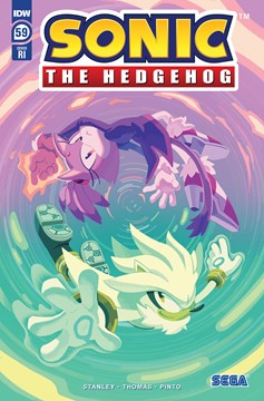 Sonic the Hedgehog #59 Cover C 1 for 10 Incentive Fourdraine