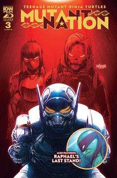 Teenage Mutant Ninja Turtles: Mutant Nation #3 Cover Santolouco 1 for 10 Incentive