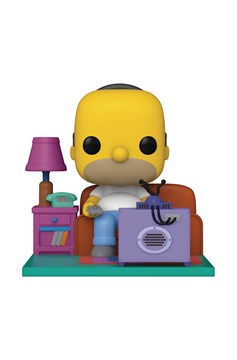 Pop Deluxe Simpsons Homer Watching TV Vinyl Figure