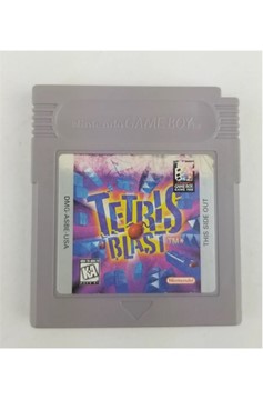 Nintendo Gameboy Gb Tetris Blast Cartridge Only Pre-Owned
