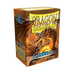 Dragon Shield Sleeves: Classic Orange (Box of 100)