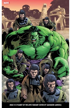 Hulk #12 Larroca Planet of Apes Variant (2022)