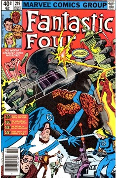 Fantastic Four #219 [Newsstand]-Fine