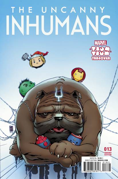 Uncanny Inhumans #13 (Camuncoli Marvel Tsum Tsum Takeover Variant) (2015)