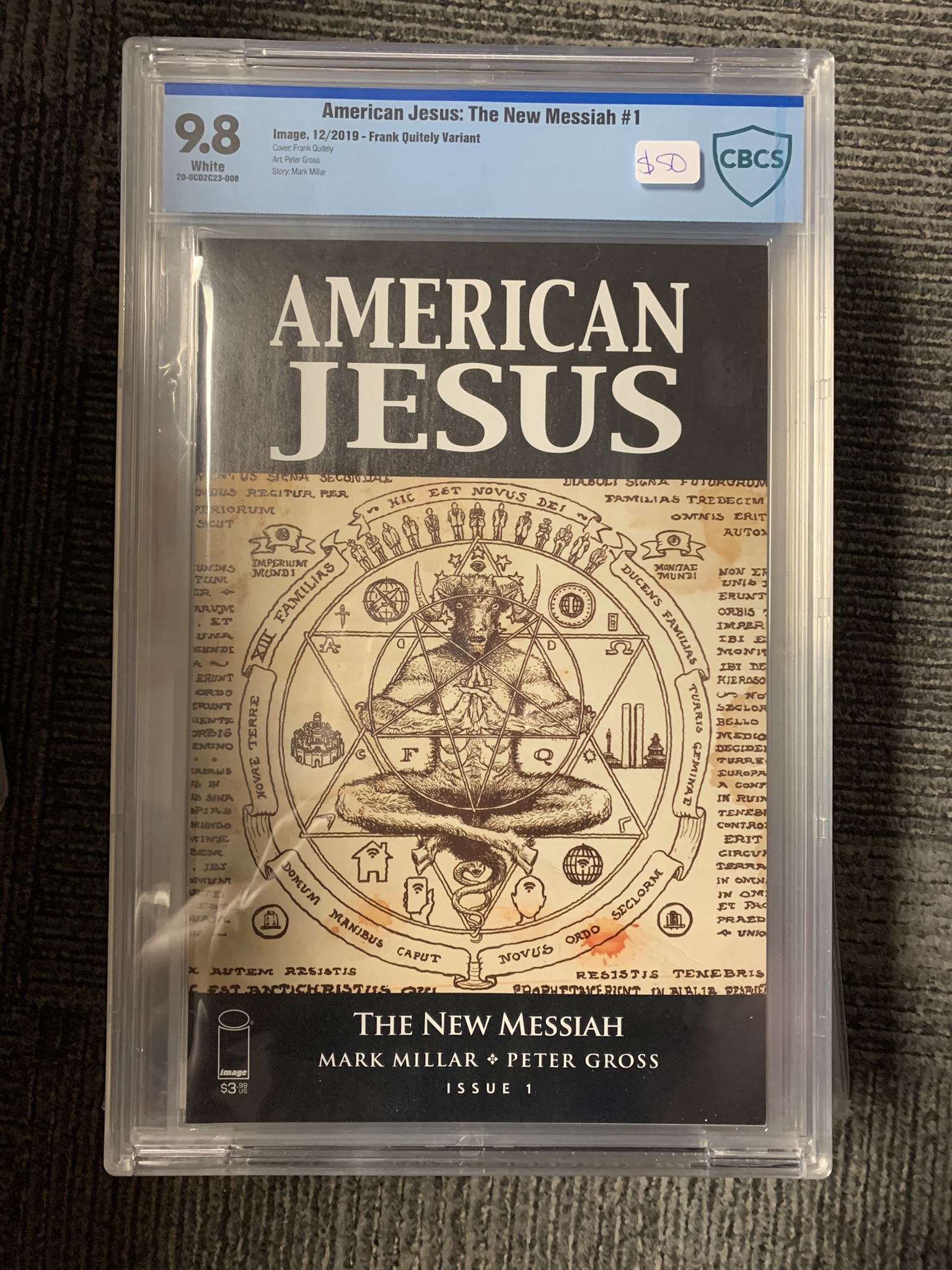 American Jesus The New Messiah #1 Cbcs 9.8