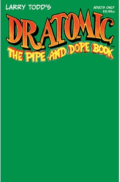 Dr Atomic Pipe & Dope Book (One-Shot) Cover B Blank Sketch Cover (Mature)