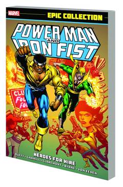 Power Man And Iron Fist Epic Collection Graphic Novel Volume 1 Heroes For Hire