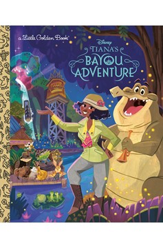 Disney Tiana's Bayou Adventure Little Golden Book Hardcover 