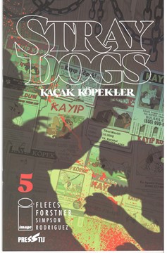 Stray Dogs #5 Cover A Turkish Edition