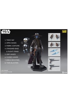 Cad Bane - Star Wars: The Clone Wars Sixth Scale Figure