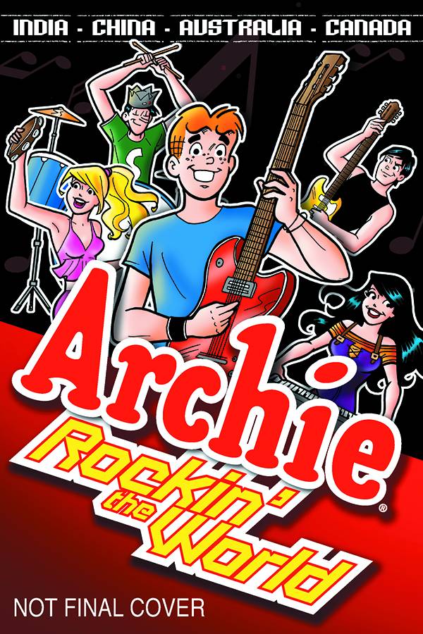 Archie Rockin the World Graphic Novel