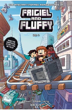 Unofficial Minecraft Inspired Misadventures of Frigiel & Fluffy Hardcover Graphic Novel 4