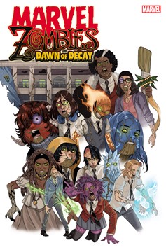 Marvel Zombies: Dawn of Decay #4 Romy Jones Homage Variant