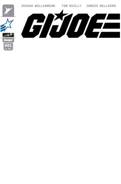 G.I. Joe #1 Cover N Blank Sketch GI Joe Variant