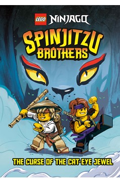 Spinjitzu Brothers #1: The Curse Of The Cat-Eye Jewel (Lego Ninjago) (Hardcover Book)