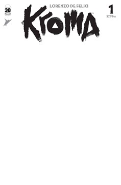 Kroma by De Felici #1 Cover E Blank Sketch Cover (Of 4)