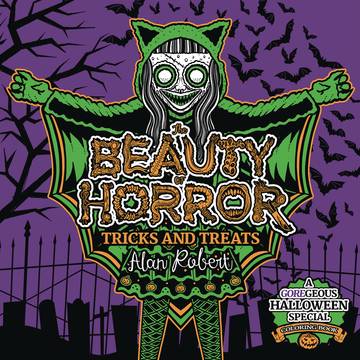 Beauty of Horror Soft Cover Tricks & Treats Halloween Coloring Book