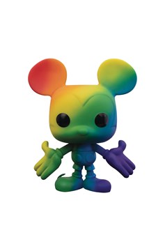 Pop Disney Pride Mickey Mouse Rainbow Vinyl Figure